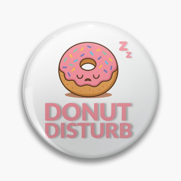 Aperçu de l'œuvre DONUT DISTURB créée et vendue par HomeUGo.