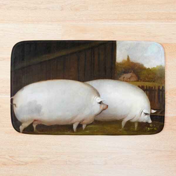 Item preview, English School Pair of Pigs designed and sold by Jon-Baran.