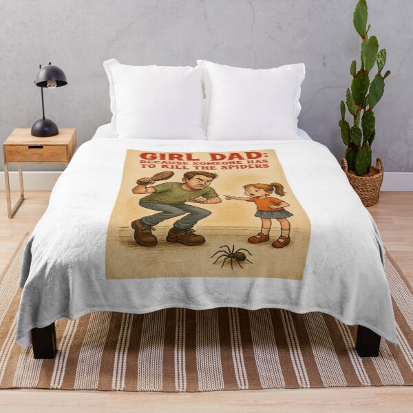 Item preview, Girl Dad: Killer of Spiders v2 designed and sold by iMIGHTwearTHAT.