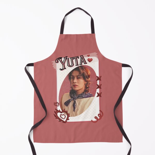 Item preview, NCT Yuta (유타) Kpop Boy Group Card Red Aesthetic Collage Design designed and sold by AJUNICE STUDIO.