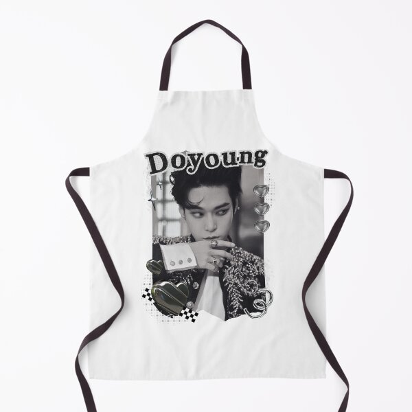 Item preview, NCT Doyoung (도영) Kpop Boy Group Black and White Collage Design designed and sold by AJUNICE STUDIO.