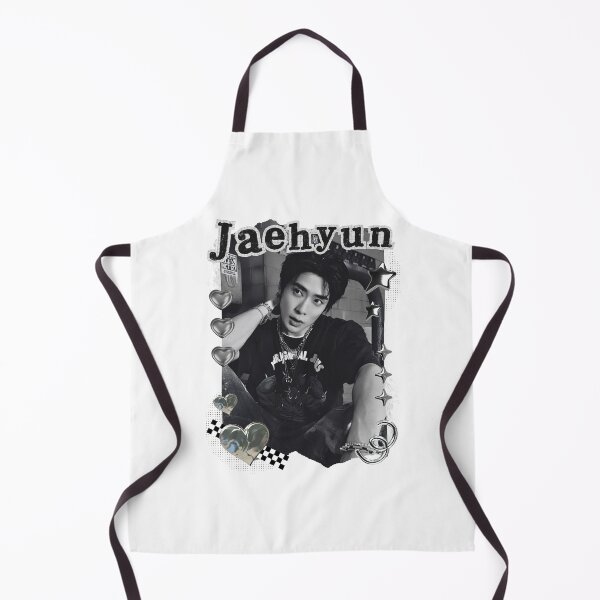 Item preview, NCT Jaehyun (재현) Kpop Boy Group Black and White Collage Design designed and sold by AJUNICE STUDIO.