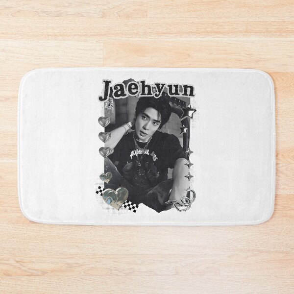 Item preview, NCT Jaehyun (재현) Kpop Boy Group Black and White Collage Design designed and sold by AJUNICE STUDIO.