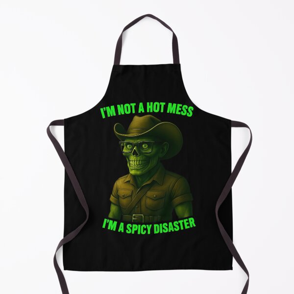 Item preview, Zombie - Not a Hot Mess - Spicy Disaster designed and sold by NightTimeJ.