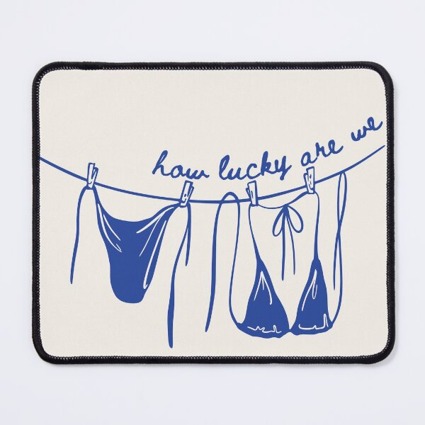 Item preview, how lucky are we clothing hanger bikini coastal blue designed and sold by jessicaleah15.