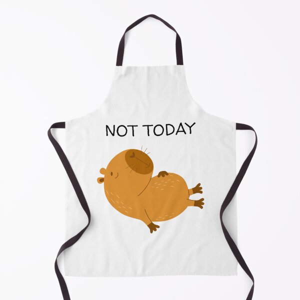 Item preview, Not Today Capybara – Lazy Vibes Only designed and sold by L-Media.