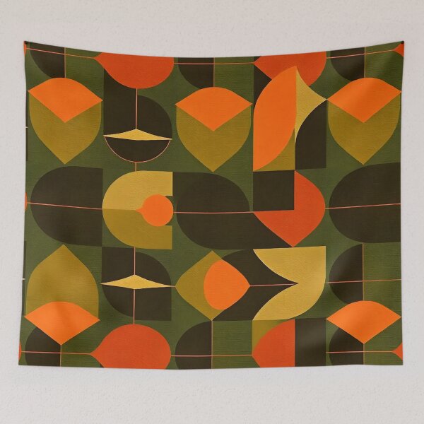 Item preview, Mid Century Modern Pattern  designed and sold by GraphicsClub.
