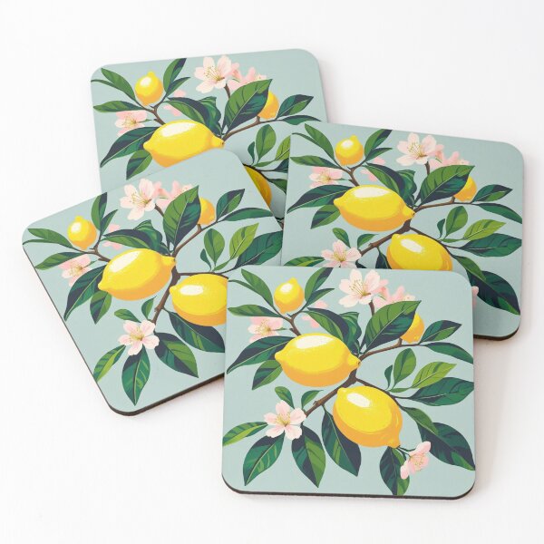 Item preview, Vintage Italian Botanical Lemon Illustration designed and sold by ScorpioSunStudio.