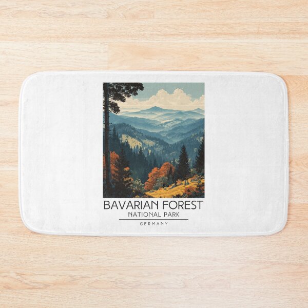 Item preview, Bavarian Forest National Park  designed and sold by GoodOldVintage.