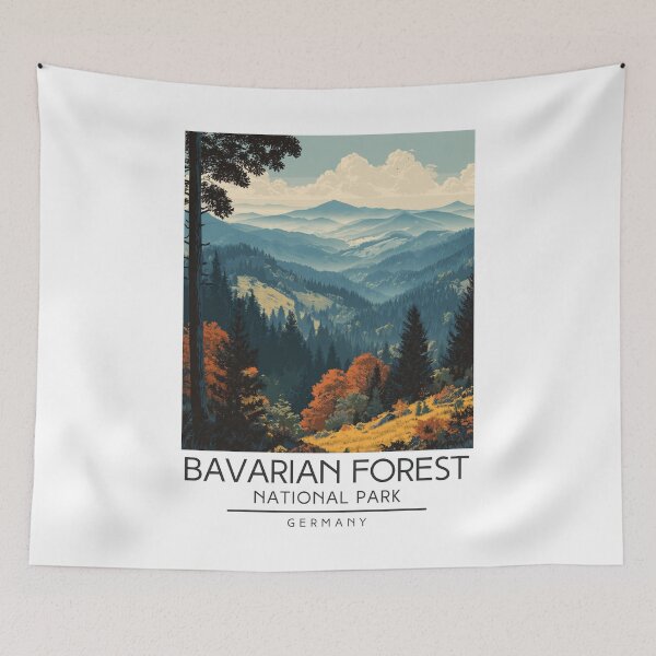 Item preview, Bavarian Forest National Park  designed and sold by GoodOldVintage.