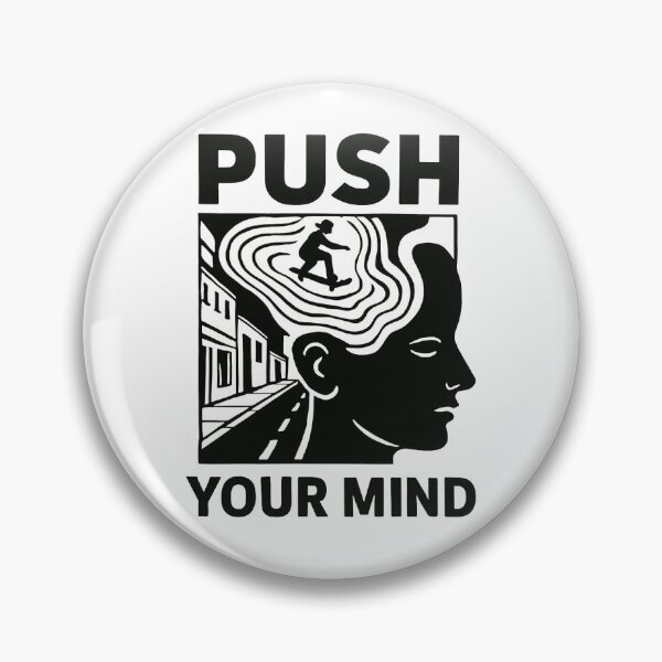 Item preview, Push Your Mind – Street Philosophy Meets Urban Dreamscape designed and sold by KindPushCo.