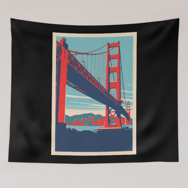 Item preview, San Francisco Golden Gate Hope Style designed and sold by HoopeStylee.