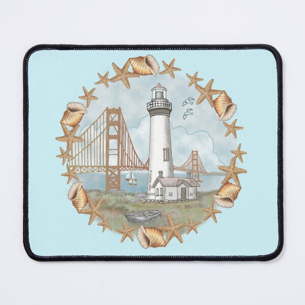 Item preview, Shells California Lighthouse designed and sold by artmuvz.