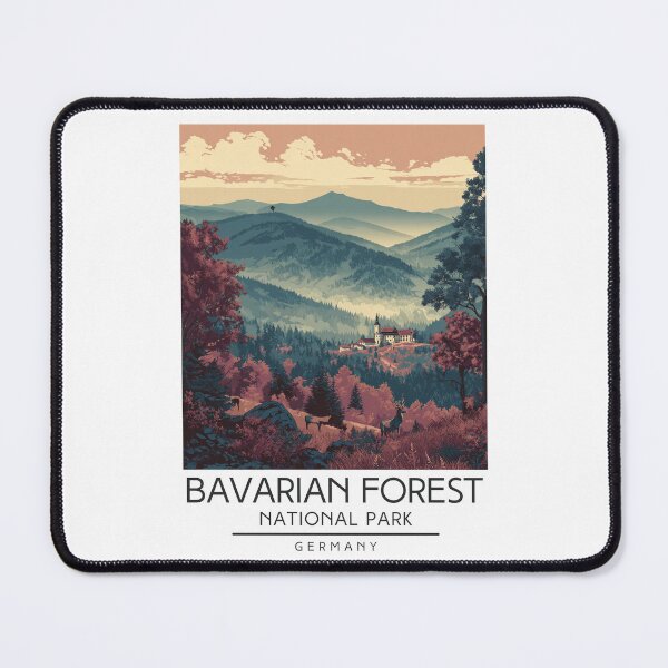Item preview, Bavarian Forest National Park designed and sold by GoodOldVintage.