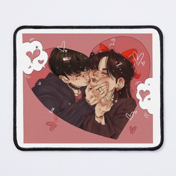 Item preview, Jongho Yeosang Cheek Kiss designed and sold by angiematic.