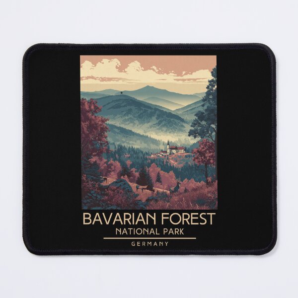 Item preview, Bavarian Forest National Park  designed and sold by GoodOldVintage.