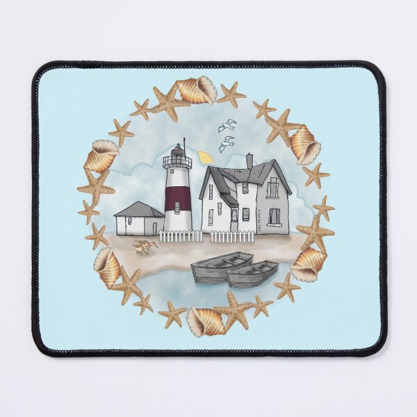 Item preview, Shells Connecticut Lighthouse designed and sold by artmuvz.