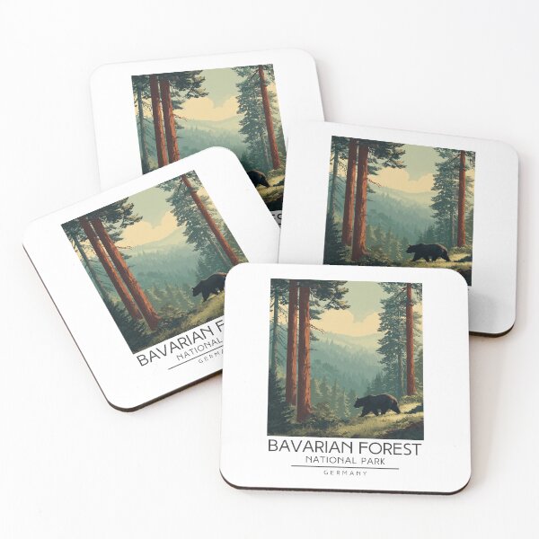 Item preview, Bavarian Forest National Park  designed and sold by GoodOldVintage.