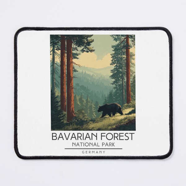 Item preview, Bavarian Forest National Park designed and sold by GoodOldVintage.