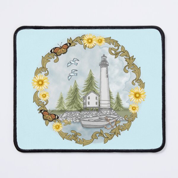 Item preview, Floral Alabama Lighthouse designed and sold by artmuvz.
