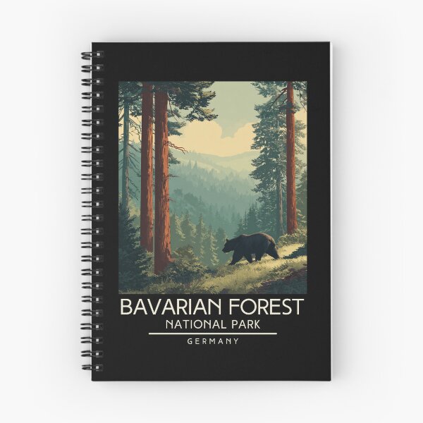 Item preview, Bavarian Forest National Park  designed and sold by GoodOldVintage.
