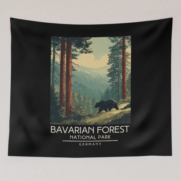 Item preview, Bavarian Forest National Park  designed and sold by GoodOldVintage.
