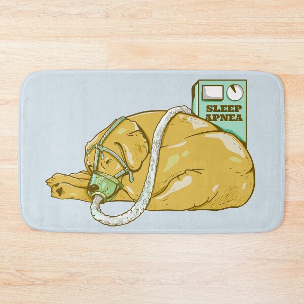 Item preview, Dog wearing a sleep apnea mask designed and sold by piedaydesigns.