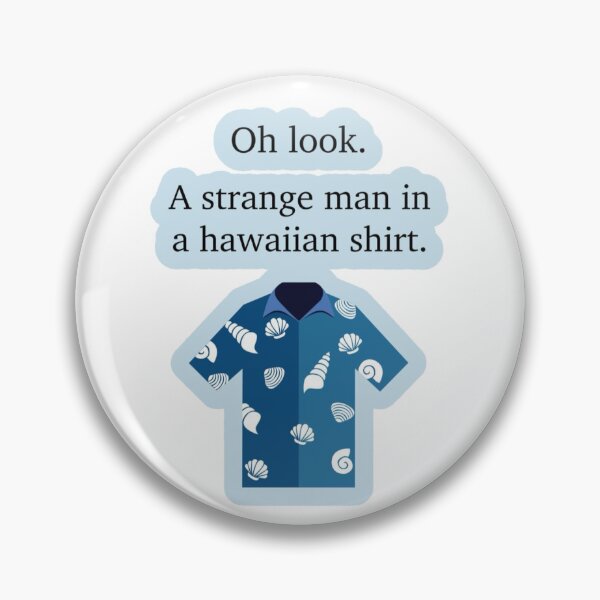Item preview, pj- a strange man in a hawaiian shirt designed and sold by wishingrain.