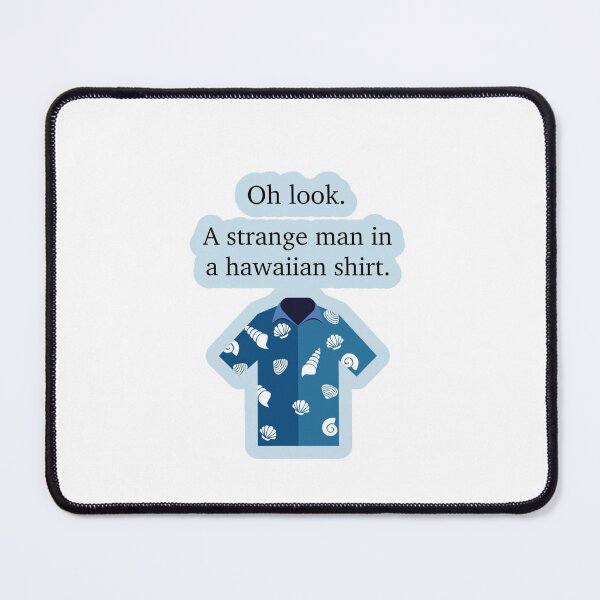 Item preview, pj- a strange man in a hawaiian shirt designed and sold by wishingrain.