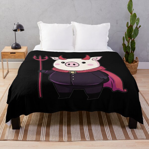 Item preview, Little Piggy Go Spooky - Cute Halloween Devil Pig Design designed and sold by Joyfulbits.