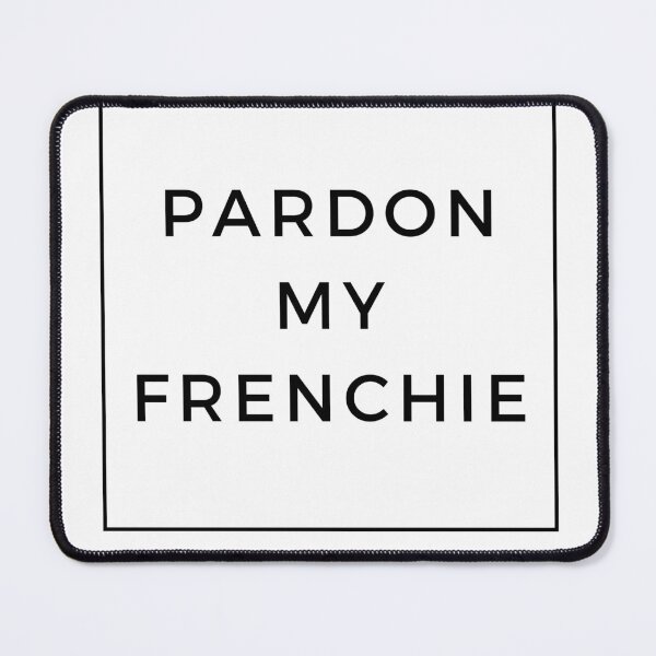 Item preview, Pardon My Frenchie – Stylized Pup Emblem designed and sold by Paw Print Designs.