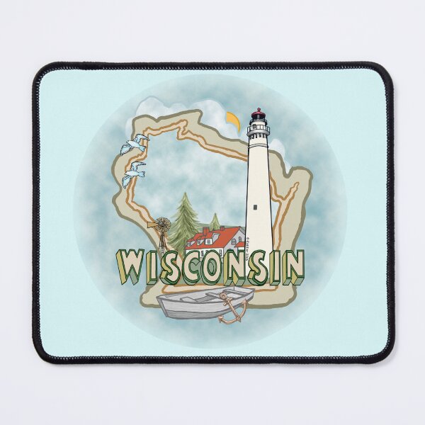 Item preview, Wisconsin Lighthouse designed and sold by artmuvz.