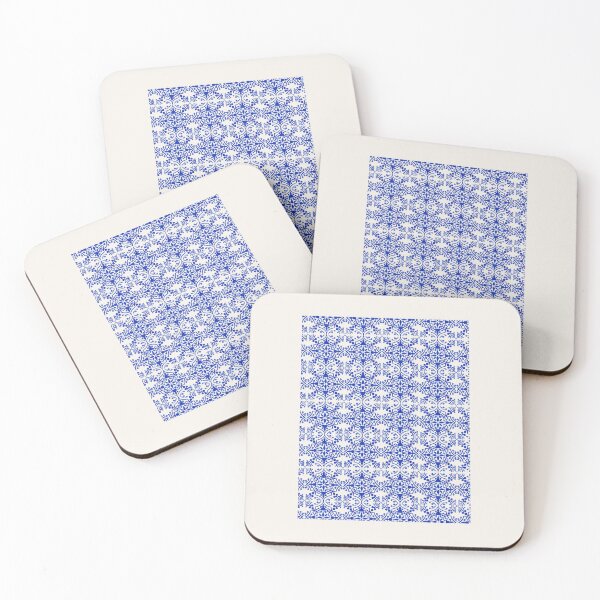Item preview, Mediterranean Mykonos Tiles Navy Blue  designed and sold by jessicaleah15.