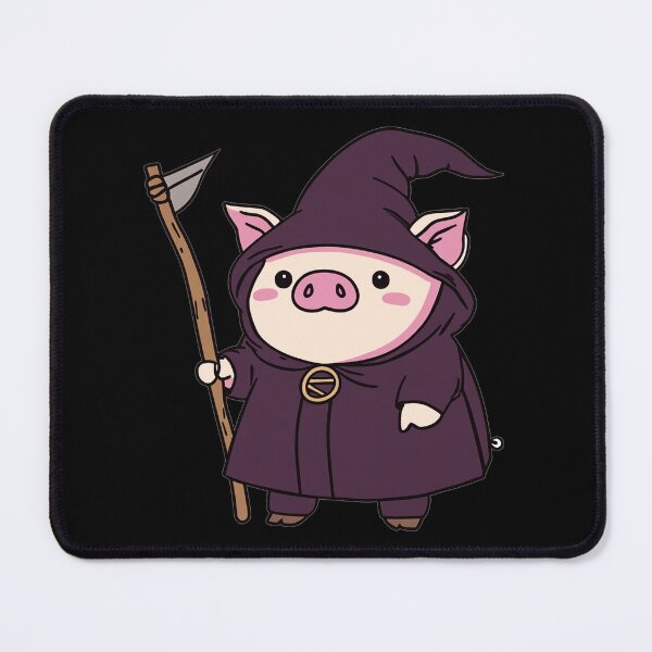 Item preview, Little Piggy Go Spooky - Cute Halloween Grim Reaper Pig Design designed and sold by Joyfulbits.