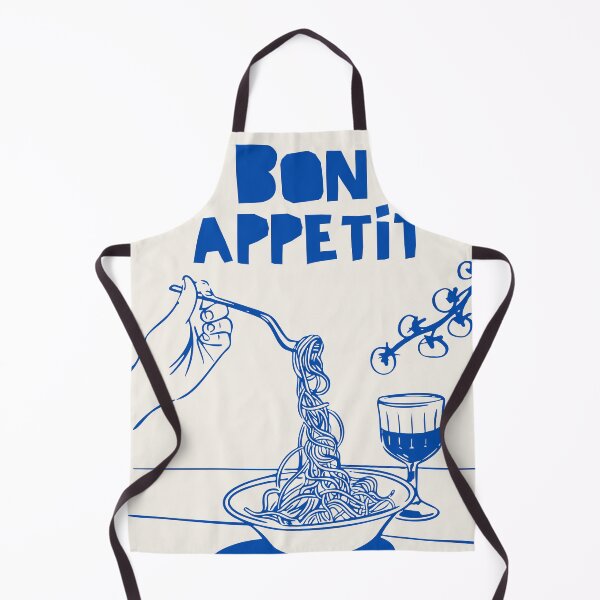 Item preview, Bon Appétit Italian Pasta scrapbook-style Navy blue and Cream designed and sold by jessicaleah15.