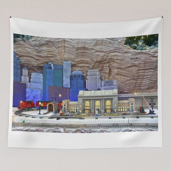Item preview, Union Station Miniature, Model Train Exhibit, Kansas City, Missouri designed and sold by Catherine Sherman.