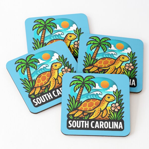 Item preview, South Carolina USA - Loggerhead Sea Turtle, Atlantic Coast designed and sold by Myra365Art.