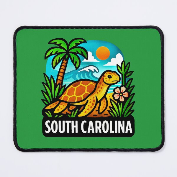 Item preview, South Carolina USA - Loggerhead Sea Turtle, Atlantic Coast designed and sold by Myra365Art.