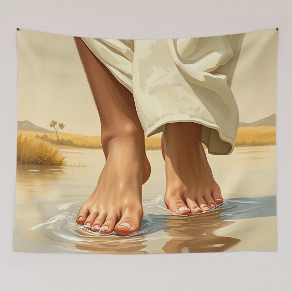 Item preview, Walking On Water  designed and sold by Fletcher-Rose Art.