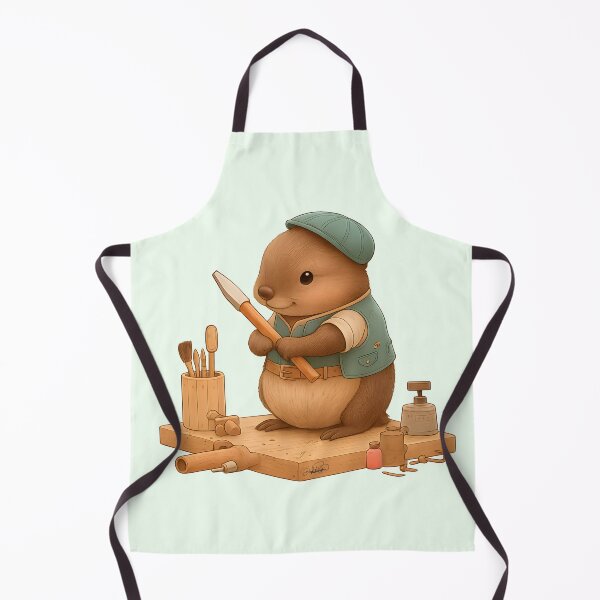 Item preview, The carpenter beaver designed and sold by DakotaPoppin.