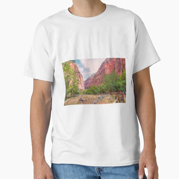 Vista previa del artículo con la obra «Camino a Zion Canyon Narrows», diseñado y vendido por John Bailey.