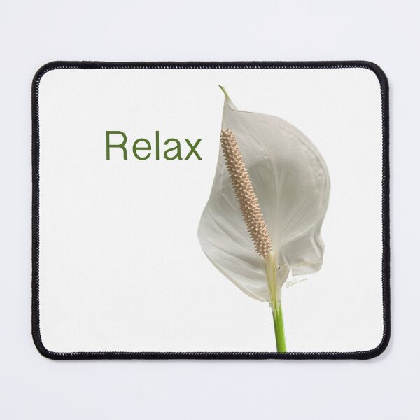 Item preview, Relax, peace lily designed and sold by Josephine Ethereal.