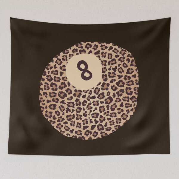 Item preview, Leopard Eight-Ball designed and sold by lavender afternoon.