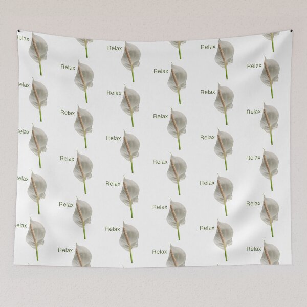 Item preview, Relax, peace lily  designed and sold by Josephine Ethereal.
