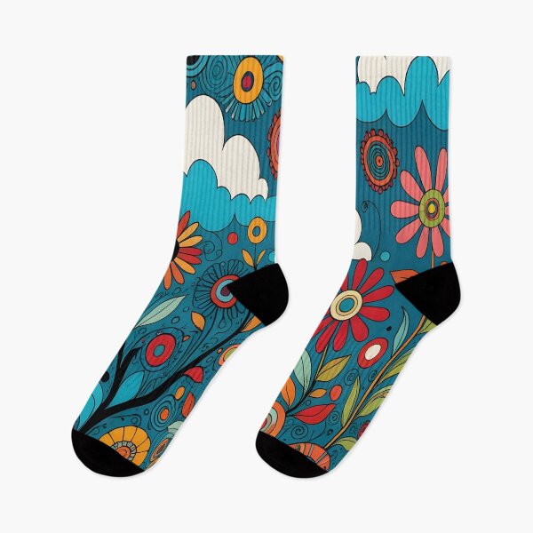 Item preview,  Abstract Geometric Flowers designed and sold by artedamensagem.