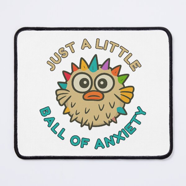 Item preview,  Just a Little Ball of Anxiety – Party Spike designed and sold by CanSparkleArt.