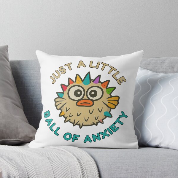 Item preview,  Just a Little Ball of Anxiety – Party Spike designed and sold by CanSparkleArt.