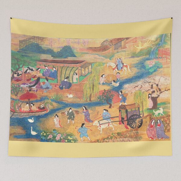 Item preview, Heian Scrolls: A Day in the Imperial Garden designed and sold by nakaitomoko.
