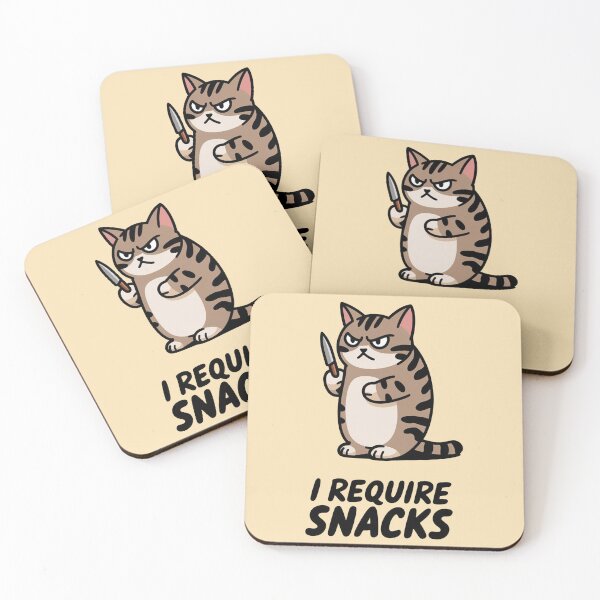 Item preview, I Require Snacks designed and sold by ZAIKY DREAMS.