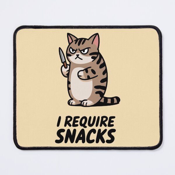 Item preview, I Require Snacks designed and sold by ZAIKY DREAMS.